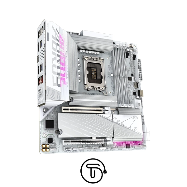 مادربرد GIGABYTE B860M Aorus Elite wifi6e ice