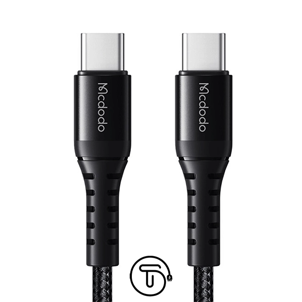کابل Mcdodo Cable CA-5640 USB C to C 60W Cable Data 20cm