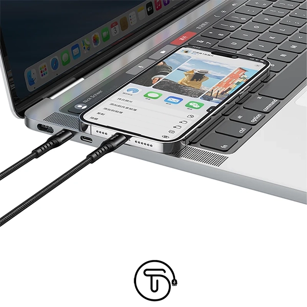 کابل Mcdodo CA-563 USB C to Lightning 36W Cable Data 1M - Image 4